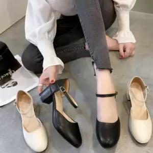 여성 플랫슈즈 데일리 구두 단화 2색 플랫슈즈 여성단화 여성로퍼 여성봄신발 여성구두
