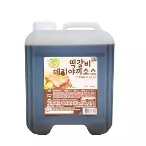 이슬나라 향신료 간장 데리야끼소스 /떡갈비 소스 10kg