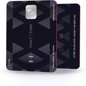 볼트카드 - 지갑 및 여권을 위한 RFID 차단 방해 신용 직불 보호 우수한 NFC 도난 방지 특허받은 멀티 방어