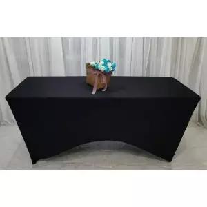 시식회 고정형테이블보 행사전시 검정 듀라용182cmx76cmx74cm