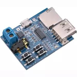하이렛고 TF 카드 U 디스크 플레이 MP3 디코더 플레이어 모듈 오디오 디코딩 USB 5V 전원 공급 장치