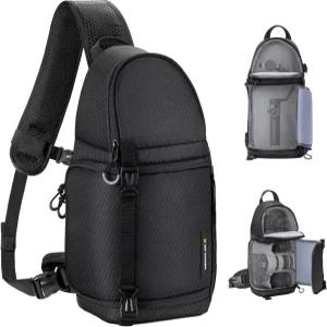 KF 컨셉 카메라 슬링백 크로스바디백 숄더백팩 DSLR/SLR/미러리스 사진 가방 후지 호환