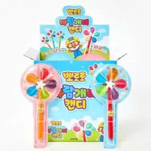 [문구/오피스] 바람개비 뽀로로 캔디-12EA