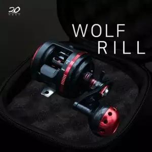 이공조구 wolf 장구통릴 200DH + 릴케이스 라이트지깅 장구통릴
