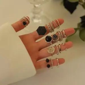 반지 세트 20개 골지 곱창 링 진주반지 ring 반지세트 링반지 ringset 링세트 패션반지
