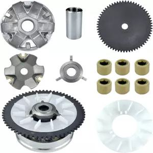 6.5g 롤러 웨이트 및 프론트 클러치 드라이브 풀리가 장착된 완전한 변류기 키트는 GY6 49cc/50cc