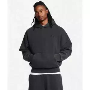 [언더아머] UNDERARMOUR 아이콘 헤비웨이트 플리스 워시 오버사이즈 후디 1386552-001 2588015