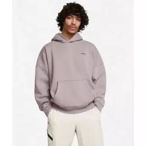 [언더아머] UNDERARMOUR 아이콘 헤비웨이트 플리스 워시 오버사이즈 후디 1386552-015 2588022