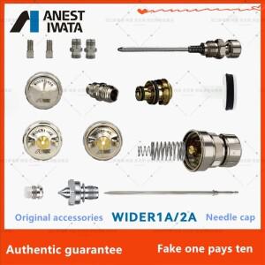 이와타 일본 WIDER1A/2A WA101/200 오리지널 니들 노즐 건 네뷸라이저 캡 액세서리