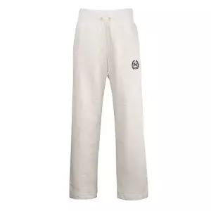 나이키 여성 하이웨스트 와이드 레그 플리스 팬츠 FZ4733-141 OATMEAL HEATHER