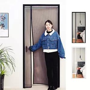 접착 현관 현관문 출입문 간편설치 커튼 자석 방충망 U16WBF425A