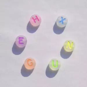 오너클랜 동대문 이니셜 알파벳 비즈 목걸이 팔찌 공예 재료 알파벳비즈 아크릴이니셜