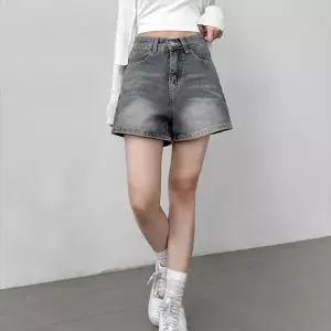 /라이니 자체제작 빈티지워싱 데님 숏팬츠 mb-8036c