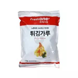 친절한탄씨 bns 프레시원 튀김가루 1kg X 5개 업소용 분식집튀김가루 닭튀김가루 돈까스튀김옷
