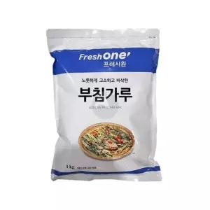 친절한탄씨 bns 프레시원 만능부침가루 1kg X 10개 부침개가루 빈대떡가루 부침용밀가루 오징어파전분말