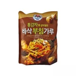 친절한탄씨 bns 백설 통감자 바삭 부침가루 1Kg X 10개 바삭한부침가루 바삭부침가루 부침개가루