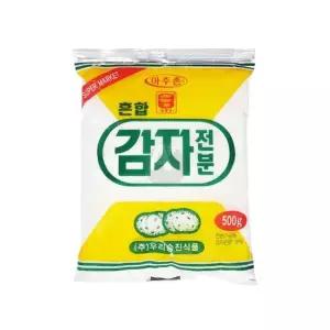 친절한탄씨 bns 우리승진식품 맷돌표 혼합 감자전분 500g X 10개 감자혼합전분 옥수수전분 튀김용전분