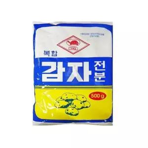 친절한탄씨 bns 천우 복합감자전분 500g X 40개 부침용 튀김용전분 감자혼합전분 옥수수전분 튀김용전분