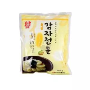 친절한탄씨 bns 소연식품 감자전분 500g X 20개 감자혼합전분 옥수수전분 튀김용전분 옥수수가루