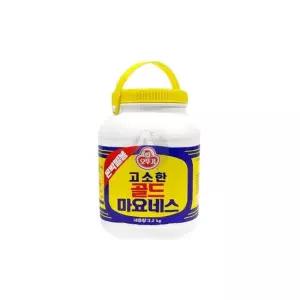 친절한탄씨 bns 오뚜기 골드 마요네즈 은박 3.2Kg X 2개 대용량 벌크 골드마요네즈 고소한골드마요네즈