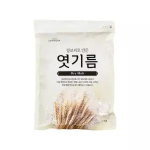 친절한탄씨 bns 성진 엿기름 1Kg X 10개 식혜가루 보리엿기름 고추장재료 엿질금가루 조청만들기