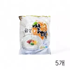 친절한탄씨 WL 금성 쌀떡국떡 1.4Kg X 5개 떡만두국 떡라면 분식재료 식자재 만둣국용 새해음식 떡만두국