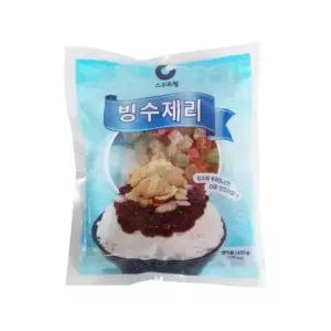 친절한탄씨 bns 부국에프앤씨 스위트웰 빙수젤리 450g X 20개 팥빙수젤리 팥빙수토핑 빙수용젤리