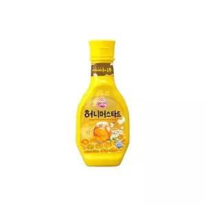 친절한탄씨 bns 오뚜기 허니머스타드 265g X 12개 샌드위치 디핑소스 디핑소스 노란색 머스타드양념