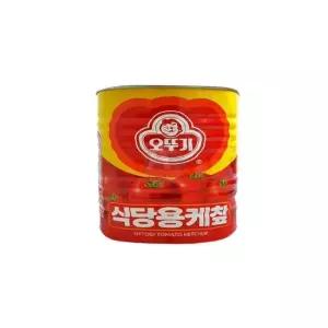 친절한탄씨 bns 오뚜기 케찹 3.3Kg X 3개 대용량 업소용 토마토케첩 토마토케첩 업소용케찹 식당용케찹