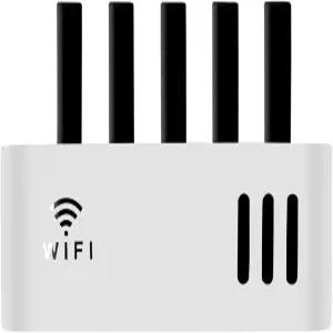 WiFi 라우터 보관함 - 모뎀 셋톱박스용 통풍 선반 정리함 사무실 교실 책상용 케이블 관리