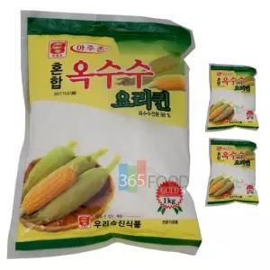 우리승진식품 옥수수전분 혼합 옥수수요리퀸 1kg 3개