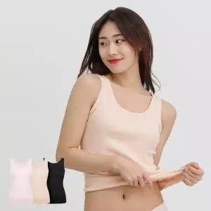 BYC [3매]여성 통편직 순면 40수 실켓 메리야스 러닝 BYT3633S