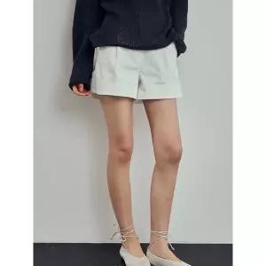 [헤레이스]핀턱 캐슈 팬츠 YMSH26SS395_P423108079