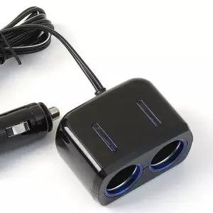 차량용 2소켓 시거잭 LED 핸드폰 자동차 차량용충전기