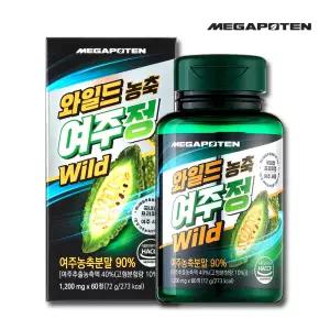 메가포텐 와일드 농축 여주정 x 60정 2개월분 국산 유기농 여주 바나바잎 추출물 여주환 여주 바나바환