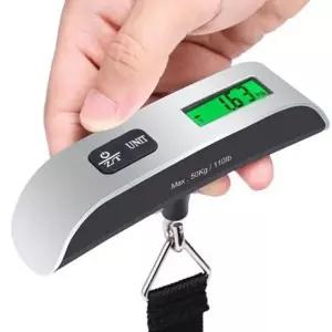 50kg 여행용 전자 저울 디지털 휴대용 전자 저울 낚시 택배
