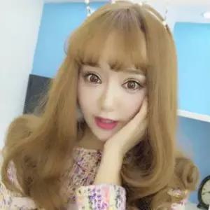 중단발 미디엄길이 여성 패션 웨이브 가발(망포함) 포니테일