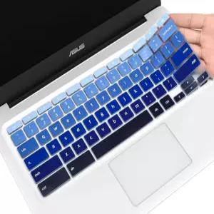 케이스바이 프리미엄 키보드 커버 ASUS 크롬북 플립 C434 2 in 1 노트북