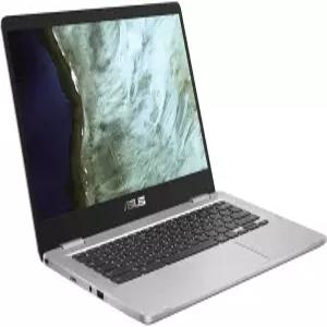 ASUS 크롬북 C423N 클램셸 노트북 14인치 HD 4방향 나노엣지 인텔 셀러론 N3350 프로세서 4GB DDR4 RAM
