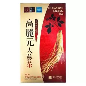 민솔인리빙 고려원 인삼차 30포 (지함) Ginseng Tea 30T 인삼과립차