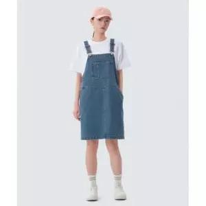스노우피크 snowpeak APPAREL 데님 오버롤 원피스 S25ZWFOP77 Blue 218542