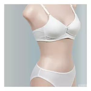편한 순면 청소년 3단계 B컵 브라 팬티 세트