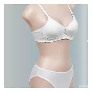 와이어리스 청소년 3단계 A컵 브라 팬티 세트