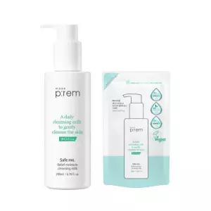 메이크프렘 세이프 미 릴리프 모이스처 클렌징 밀크 200ml+100ml 리필팩