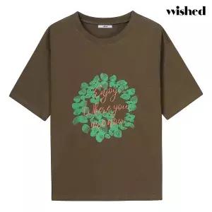 [위시드]빈티지 프린팅 그래픽 반팔 티셔츠 (WIDBTS019)