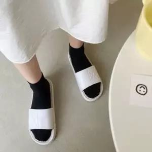 아웃도어 패션 굽높은 슬리퍼 여름 샌들