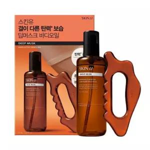 스킨유 마사지 바디 130ml+괄사