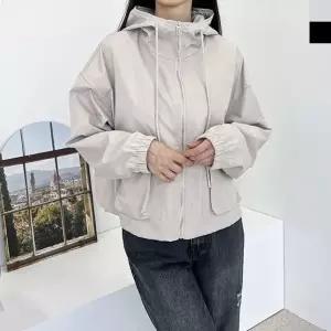 WL KRP WF3000 여자아웃포켓 후드점퍼 바람막이