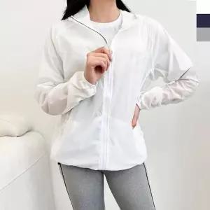 WL KSS 8569W 남여공용바람막이스트링후드점퍼