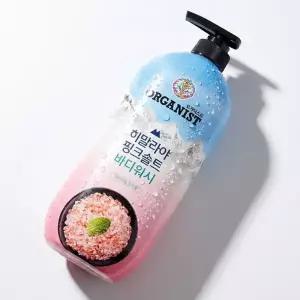 핑크솔트 함유 산뜻하게 클렌징 민트향 바디워시 865ml